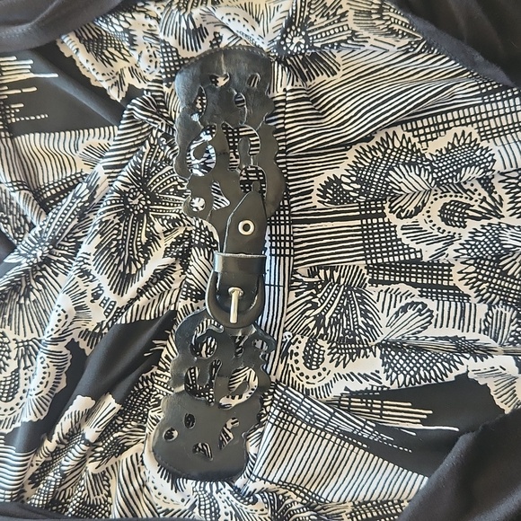 Style & co Blouse with Decorative Belt - Picture 3 of 5